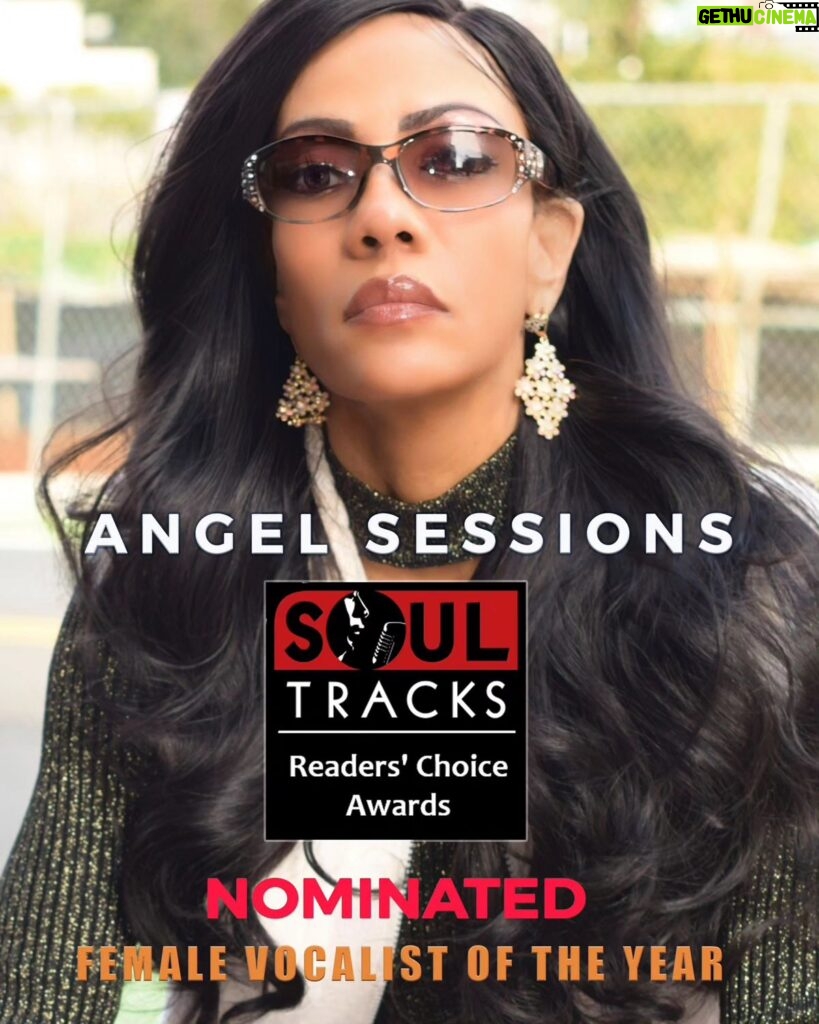 Angel Sessions Instagram - I'm excited to share that I've been nominated for Best Female Artist of the Year at the SoulTrack People's Choice Awards! Thank you @soultrackscom #music #angelsessions #soultrack
