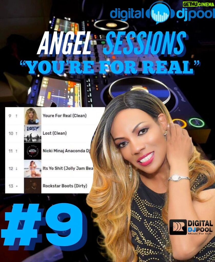 Angel Sessions Instagram - Shout out again to DjPool digital Charts! You're For Real now has moved up to #9 Hip-hop R&B top 50 Charts! Song taken from the Stax/Volt Record album, Love Ride. #hitmusic #Entertainment #angelsessions #AEE🔥🔥🔥🔥