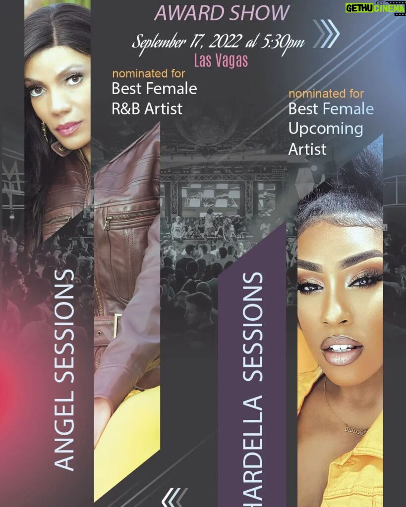 Angel Sessions Instagram - I'm honored for both me and my daughter Shardella Sessions @itsjustdella to be nominated for the Universal Achievement Award happening in Los Vegas in September 2022! I'm nominated in the categories for Best Female Artist. My daughter Shardella is nominated for Best upcoming artist. #music #awards