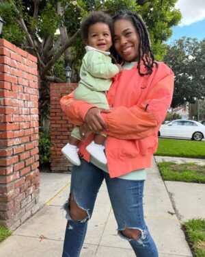 Angela Lewis Instagram - Jupe’s first Easter!!!🐣 
#happyeaster #happyresurrection