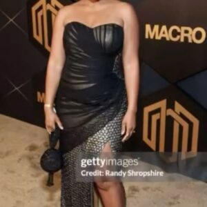 Angela Lewis Instagram - A Time Was Had! MACRO pre-Oscars 2024

Dress @fouychovcouture 
Rings @davidsyurman @shinelikemebrand
Earrings @wear.erkoos
Clutch @mae_cassidy
Shoes @jessicabutrich