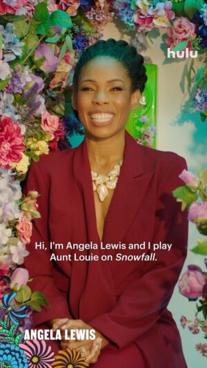 Angela Lewis Instagram - @snowfallfx’s Angela Lewis pays tribute to director, screenwriter & producer, John Singleton. 💐 Who do you want to honor and give flowers to? #BlackStoriesAlways