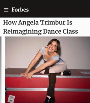 Angela Trimbur Instagram - @forbes magazine write up wow I’m a business woman it seems need an 80s briefcase now for my ballet slippers 💼 interview/written by business woman @annarosalie