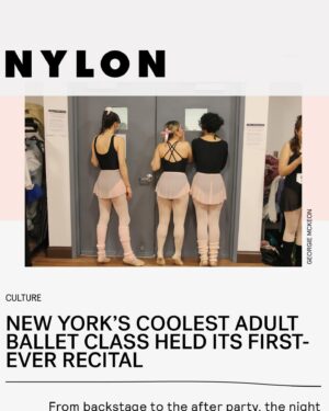 Angela Trimbur Instagram - @nylonmag Balletcore Recital write up🌹🥀
Next Balletcore class is this Sunday at Martha Graham sign up now on my dance website as we work toward the next one! @angelatrimburdance 

Written by and photos by: @itslikegeorgebutwithanie
