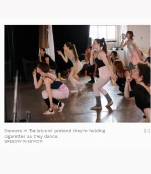 Angela Trimbur Instagram - @forbes magazine write up wow I’m a business woman it seems need an 80s briefcase now for my ballet slippers 💼 interview/written by business woman @annarosalie
