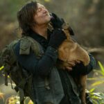 Angela Kang Instagram - Dog Appreciation post for #TWD’s Very Good Boy 🐕🧟 #TheWalkingDead #TWDbts #TWDFamily