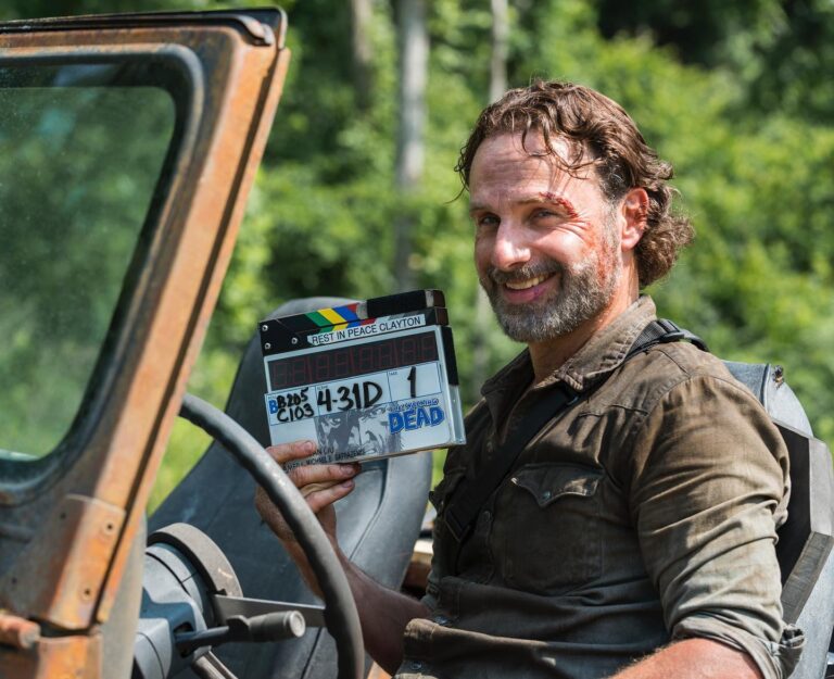 Angela Kang Instagram - Happy Birthday to Andrew Lincoln, our Rick Grimes!!! 🤠🎉 Your 9 seasons on #TheWalkingDead killing zombies, enduring loss, finding new love, and fostering communities with 1000% passion and commitment have touched so many hearts and meant the world to the entire #TWDFamily. Cheers to Andy on his special day, and cheers to more #TWD stories to come with Rick & Michonne 🧡