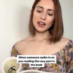 Angela Petruzziello Instagram - But it always comes out of literally nowhere though. Follow to see me be more awkward. If that’s possible. #comedyskit #comedyskits #reelskit #igskit #funny #pov #reels #books #actress #acting