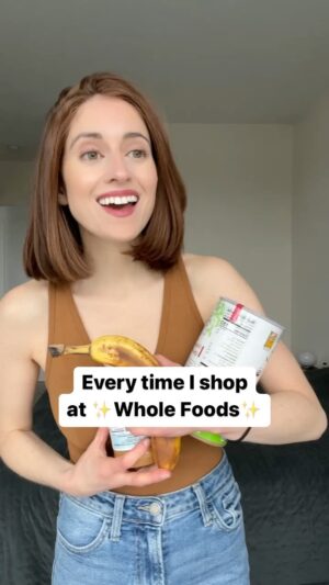 Angela Petruzziello Instagram - …yet somehow I wind up there every week, like a basic b. 
#comedy #wholefoods #wholefoodsmarket #groceryshopping