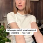 Angela Petruzziello Instagram - Trash fries for the win. #comedy #skit #marriedlife #married #fastfood voice by @randyramosjr