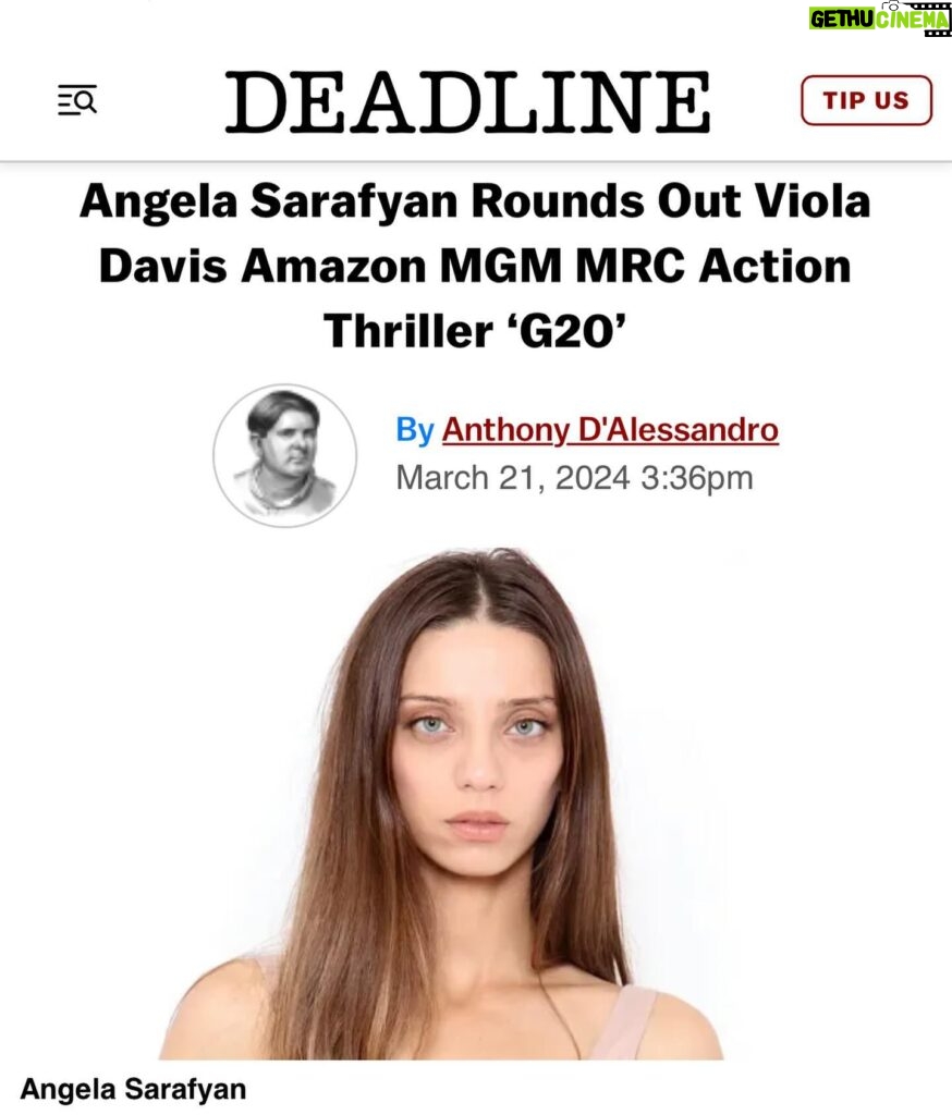 Angela Sarafyan Instagram - Grateful to be a part of this project! 🤍