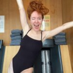 Angela Scanlon Instagram - This is the face of a full up, chilled out, very happy woman. If you’ve followed me on here for a while you’ll know I struggle with slowing down so I usually have to literally leave the country to quiet my mind 😂 this week I took a few days to myself as a reset @mayrlife_official I did it for my BIG birthday last year & swore I would try to keep it as a tradition. This place is incredible - on the edge of a lake in Austria. It rained, was gloriously sunny & snowed all in 4 days… I did cryotherapy (swipe for video evidence, it was -110 degrees 🥶), a sound bath, lymphatic drainage, feldenkrais and all sorts of other things that have left me feeling stronger and brighter than I have in a long time. Here are some things I learned that I’ll be taking home & you can use too. Share any you have below as I’d love to hear them xx {-} Eat food without distraction-no phones, no tele, no reading (I KNOW!!) it’s so alien but even full blown chat at the dinner table often means I’m ramming food in on autopilot, I leave the table and wonder what I even had. ☎️ {-} CHEW your food! More than you think is necessary, actually more than even feels normal. Apparently 40-60 times, I know, it’s a lot but it works. Good digestion starts in the mouth, not the stomach. 👄 {-} SLOW DOWN. Literally my life lesson. And it will take more than a few days in Austria but… taking moments. Try to brush your teeth slowly, walk down the stairs at a snails pace, wash the dishes in slow mo. Attach it to things you already do so it can become a reminder/habit. 🧘🏻‍♀️ {-} Stress is NOT the one. Often I’m focused on what I put in, how healthy I am day-to-day that I forget to fully appreciate the impact of stress on my health. Busyness isn’t as cute as I thought. 🤯 {-} BELLY breathe. When you remember. Proper deep breaths to slow the mind, body and nervous system. I have set an alarm to remind me to breathe!! 🤌🏻 💨 don’t come for me!! Save this to come back to after Easter!! #prstay @halpernlondon