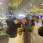 Angela Yuen Instagram - 落機有人接幸福仔但唔講笑唔糾結搵左米線食先 ☃️