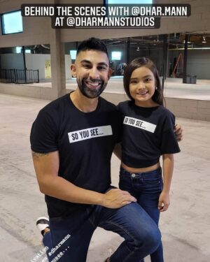 Angelee Vera Instagram - Today behind the scenes with @dhar.mann at @dharmannstudios .
.
Happy to be part of such a great team! 
Don't forget to follow, share and subscribe for the latest videos.
.
#dharmann #actress #angeleemerikvera #motivationmonday #dharmannstudios #behindthescenes #soyousee #inspiration #changinglives