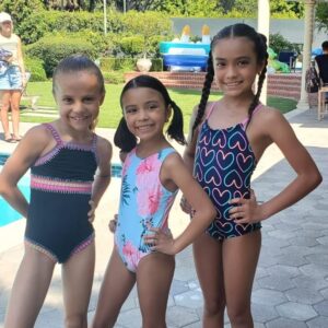 Angelee Vera Instagram - Enjoy life one moment at a time, step by step 🚶‍♀️ enjoy your journey. 🤗🥰.
#friendship 
#actress #model #sisters #pooltime @polygroup  #polygroup #summerwaves #enjoylife #fun #blessed #childofgod #summertime #godfirst #dharmann #dharmannactors