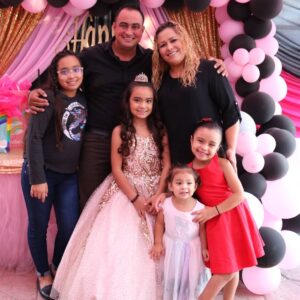 Angelee Vera Instagram - Celebrating my 8th birthday. #paris #thisis8 #princess #rosegold #family