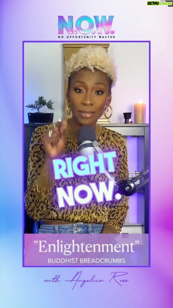 Angelica Ross Instagram - A Buddhist breadcrumb #Enlightenment - “accomplishing a transformation in the depths of one’s being” #NMRK 🙏🏾📿 @nowangelicapodcast available on all #podcast platforms and YouTube.com/@missross #buddhist #DaisakuIkeda #SGI #Human #HumanRevolution #transformation #Buddhism #Nichiren #TheLotusSutra #CourageousFreedom