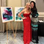 Angie Harmon Instagram - Thank you @emeraldschoolofexcellence for all that you do for our young people! Such a wonderful event/experience & I even scored me a stunning piece from @melissaherriott !! Love y’all so very much!! 💚✅💚✅ #blessed #grateful #ourkids #addiction #addictionrecovery #love