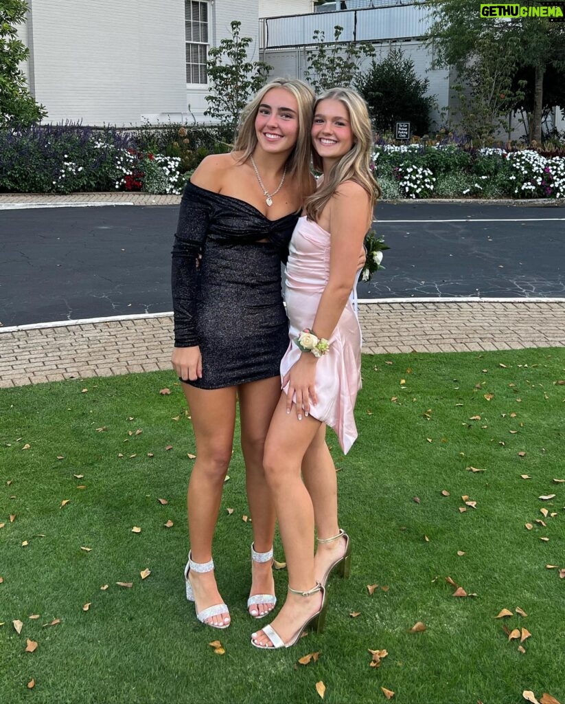 Angie Harmon Instagram - Em’s first #hoco ! So proud of you sweet girl & you look STUNNING!! You’re incredible & beautiful inside & out! ❤️👏🏼🎉💖🌟 I love you more than anything & everything! #blessed #grateful #mybaby #hoco #mybabygirl #love