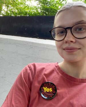 Angourie Rice Instagram - I’m voting yes. The Voice is a simple and practical step in recognising and respecting Aboriginal and Torres Strait Islander Peoples in the constitution. It’s about listening, recognition, and a better future. Vote yes.