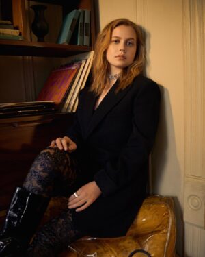 Angourie Rice Instagram - Thank you @numero_netherlands!!! We had so much fun shooting this in a Brooklyn Brownstone. 

photos: Emilio G Hernandez
styling: Raz Martinez @itsmerazzie 
makeup: Amanda Thesen @amandathesenbeauty 
hair: Clara Leonard @claraleopard 
interview: Jana Letonja @janaletonja