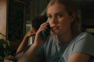 Angourie Rice Instagram - ring ring! I’m calling to let you know that episode 5 of #TheLastThingHeToldMe is streaming now on Apple TV !!!

🏃🏼‍♀️🦇🌉☎️🧳

this is also my official audition to be on @thanks_for_calling