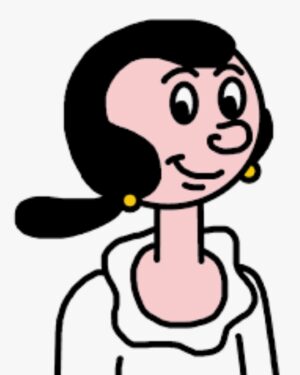 Anick Dumontet Instagram - Mon amie Marie qui me dit: “Omg, je te prends en photo tu as le même chignon d’Olive!” 🫒🤪😂 
Si vous trouvez que j’ai le même chignon qu’Olive dans Popeye, ajoutez une olive 🫒⬇️