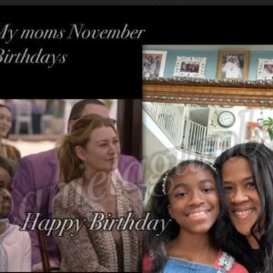 Aniela Gumbs Instagram - Both my moms November birthdays  Mom . Happy Birthday to you both @ellenpompeo  and Mommy @genasextongumbs  #tgit #greysanatomy  @greysabc  @disney @shondarhimes #sothankful #birthday #mom  #like #comment #followme #follow #love #anielagumbs #zola #lovetoact #bestpic