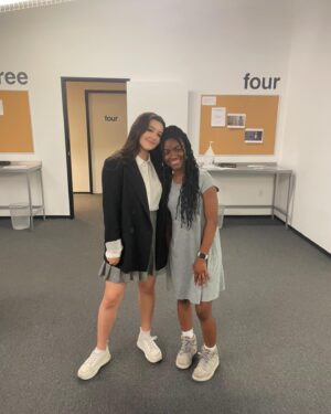 Aniela Gumbs Instagram - Then & Now still friends with @evaarielbinder #teenage #highschoolers #childactors #casting #oroducers #greysanatomy #tgit @greysabc #sophia #zola #friends #like #comment #follow #love