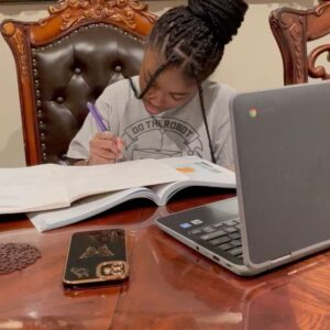 Aniela Gumbs Instagram - Study study studying! #tgit #greysanatomy #StraightAisCalling  #anielagumbs #scholar #Zola #cute #actor #fit #bestreel #comment #like #follow #blackhistorymonth #love @greysabc