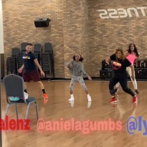 Aniela Gumbs Instagram - After class shenanigans with @lyzzy13 @eddievalenz #zola #zolasworld  #moves #lovetodance @therealdebbieallen @greysanatomy #anielagumbs #lizramos #eddievalenz #genasextongumbs #dance #danceitout  @ellenpompeo #fun #excercise #fit  @shondaland #saturday #pandemic #over #summer #zumbawitheddie #zumba #tiktok #like #comment #follow #love