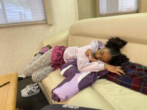 Aniela Gumbs Instagram - #Zola on set Thursday work/school #tgit #greysanatomy #setlife I LOVE IT #LoveToAct @greysabc Napping 💤 during lunch break #anielagumbs #sweetrest  #like #follow #comment #fun #love