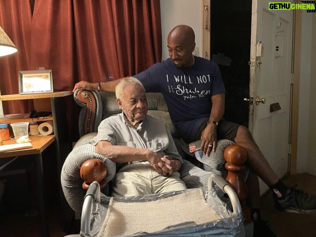 Aniela Gumbs Instagram - Happy Belated Fathers Day to my Daddy and GrandPa Love you both very much. Celebrating my grandpa’s 93rd birthday #fathersday2021 #family #live #fun #fit #happy #bayarea #gumbsstyle #anielagumbs #greysanatomy #zola #blessed @thankful #like #comment #follow #love
