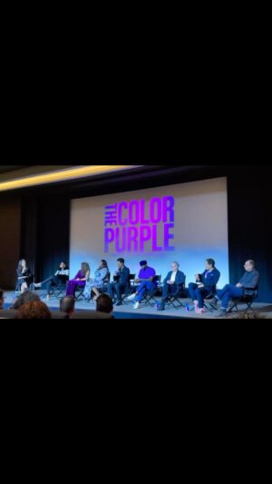 Anika C. McFall Instagram - WILD WILD NIGHT 🤯 
#TheColorPurple movie @thecolorpurple Cast & Crew Screening was a much needed pleasant #surprise !! Very Entertaining take, Celie, Nellie, Shug Avery, Sophia, Mister, Harpo & All brought back to life by the Magically gifted Cast under the spearheading of Visionary Director Blitz Bazawule @blitzambassador who was so gracious & intimate with his guests 🙏🏾✨
he seems fun to work with! 
The CP panel was so open & candid. And came thru as Movie Stars ✨💫
#BENDINGCORNERSWITHANIKA

Let’s just say while venturing out to have a bite to eat, next thing you know you’re partying with new people, arm wrestling Beautiful Chicas who were on a Bridal party scavenger hunt and strolling into a colorful night spot! Whew chile!
Pulling up shortly on my sis @sincereiam Birthday days away…

That’s a wrap on me! SAG Awards Nominating Committee have you in these premiere, screening, reception streets 😳

#pacificdesigncenter #movie #screening #freespirit #anikamcfall #award #winning #actress #producer #writer #muse #givegoodface #blowkissesandthrowglitter #finerwomanhood #catchonorcatchup