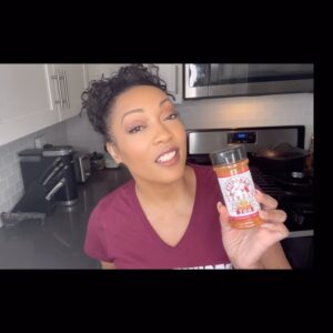 Anika C. McFall Instagram - It’s here!! The seasoning fanatic is back! 
A quick, little healthy snack break here 
My Peeps I REALLY do like Bassett ‘s Blends All Purpose Seasoning (HOT)… Cause I keeps it Spicy🔥
#BENDINGCORNERSWITHANIKA

I’m a Lady with a lot of #flavor and I definitely like my food as such! SO much so I carry seasonings in my bag swag 🤭 
BTW My seasoning & condiment collection 
is to be rivaled 💅🏼

✨Check it out click the link in @cbassett33 
Bio and taste for yourself! Later! 💋
S/O @therealcandiace Congratulations on All of your success 🥂

FOOD MAKES ME HAPPY ✨💫
#foodie #foodstagram #foodgasm #foodlover 
#kitchen #business #fun #reels #freespirit #anikamcfall #multi #award #winning #actress #producer #writer #muse #funnygirl #blessed #blowkissesandthrowglitter #givegoodface 
#finerwomanhood #catchonorcatchup