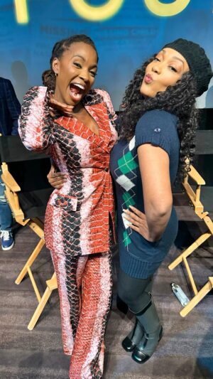 Anika C. McFall Instagram - MEET ME AT THE LONDON 🎶  All smiles today supporting this Beautiful Spirit of an Actress @shanolahampton  From top to bottom, from Audition to set of THINGS NEVER SAID movie playing girlfriends, This Powerhouse has been genuine, proficient and a generous Actress. And baaaby I play with a lot of Actresses and THIS Bad Azz is to be respected! 💎
Check out her newest #tv series #FOUND on #NBC 
S/O vet crush @mpgosselaar and Big ups to @kech99 whom I hope to work with soon! 
#BENDINGCORNERSWITHANIKA

My co-conspirators @sincereiam @moniqueguild1 rolled out with me to the elegant The London Hotel @the_london_hotel ran into my peeps @terrellwrites_tv excited & looking forward to collab again!

#sagnominatingcommittee #sagawards #sagfoundation #anikamcfall #multi #award #winning #actress #producer #writer #muse 
#Blowkissesandthrowglitter #givegoodface #finerwomanhood #catchonorcatchup
