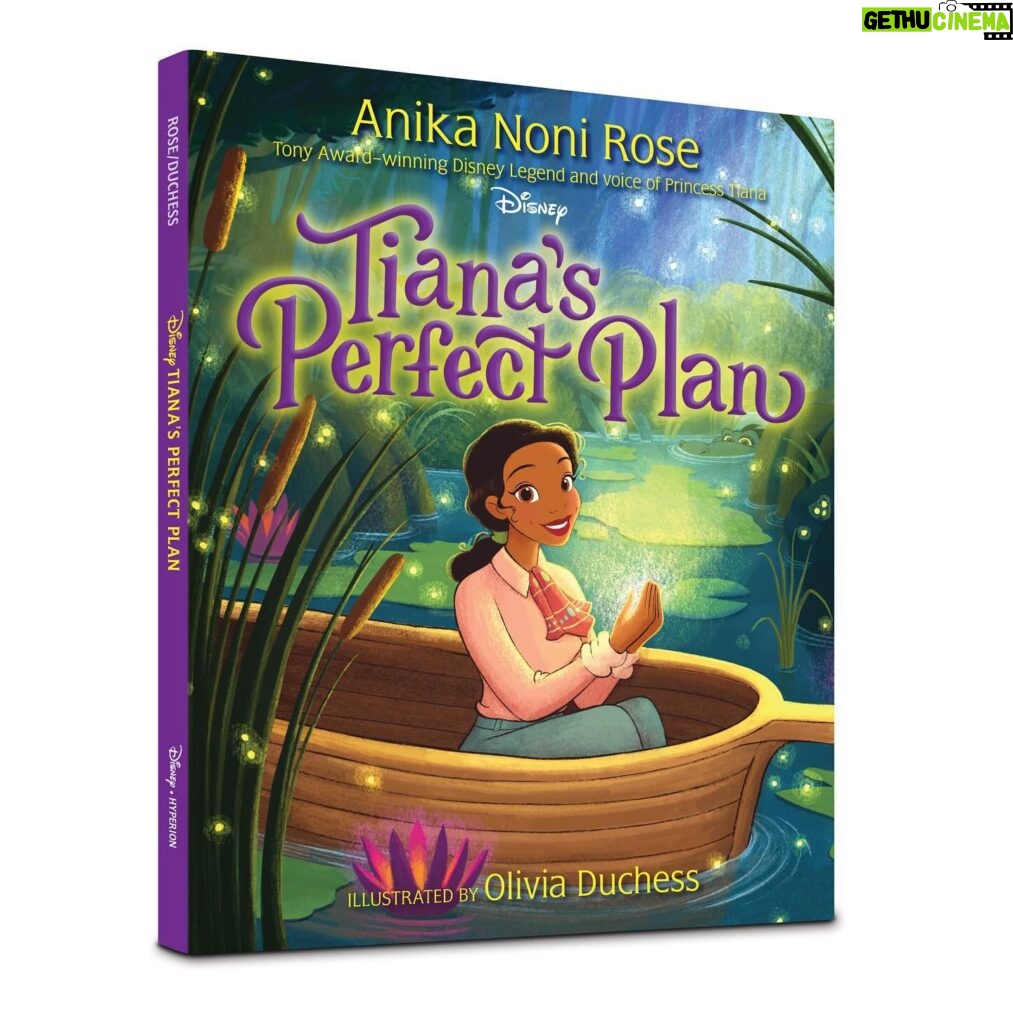 Anika Noni Rose Instagram - I am SO EXCITED!!! 💚 My first children’s book, and I got to create an adventure for none other than our girl, Princess Tiana! 💜 It’s been three years in the making, and here she isssss!🤗🥹 💛 Bring your littles and follow us on a magical Mardi Gras adventure, as Tiana finds the most important life ingredient! Tiana’s Perfect Plan!! Beautifully illustrated by @Olivia.Duchess 💜💚💛Pre-order link in bio!💜💚💛 👸🏽👑 #TianasPerfectPlan #PrincessTiana #PrincessAndTheFrog #Bayou #MardiGras #NewOrleans #PictureBook #Disney #kidlit