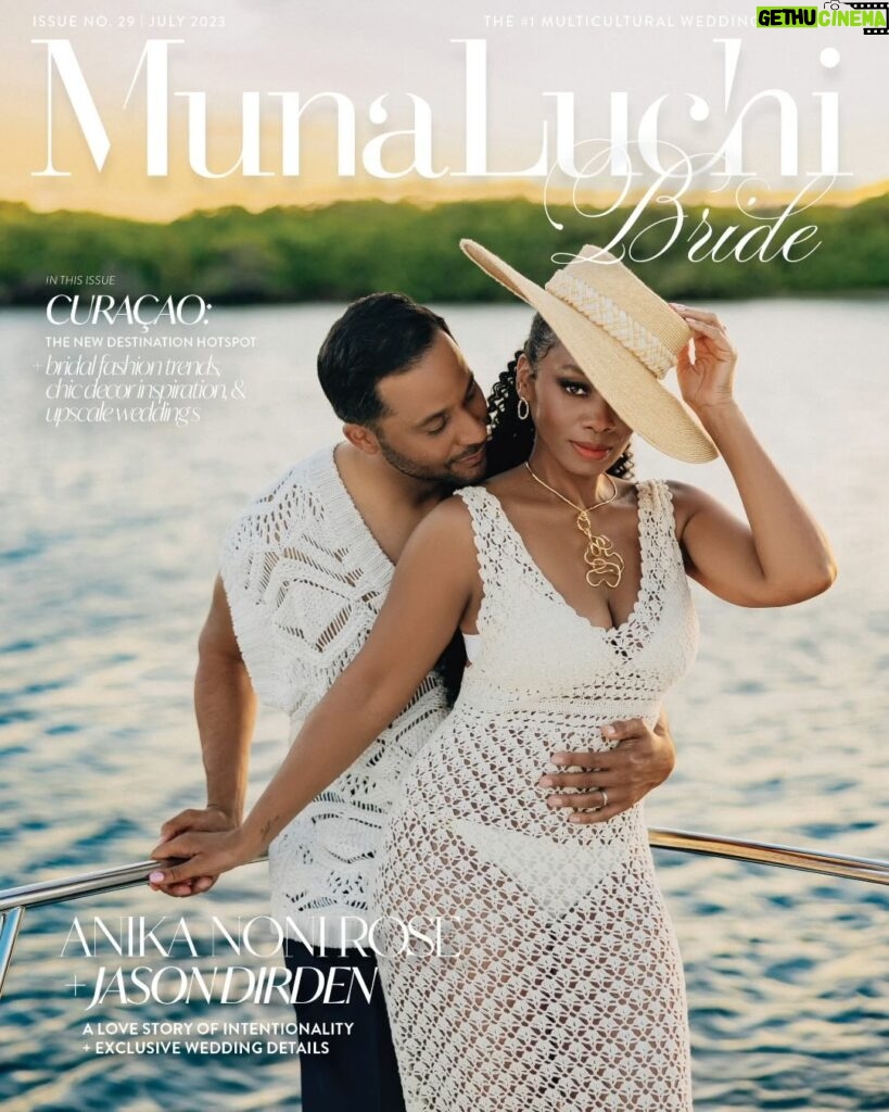 Anika Noni Rose Instagram - Summer Issue reveal!! 🔥🔥 So excited to reveal our latest cover featuring Anika Noni Rose (@anikaaroundtheworld), known for her Tony Award-winning performances, as well as her role as the voice of Princess Tiana in Disney’s “The Princess and the Frog” and her husband, actor @jasondirden, known for his roles on Broadway and in “Greenleaf.” Shot on location at @sandalsroyalcuracao, we worked with an amazing team to bring these photos to life. In this issue, Anika and Jason reveal exclusive details about their love story as well as images from their stunning wedding. 💍 The magazine will be live on our digital newsstand tomorrow. Stay tuned! ✨ Creative Team ✨ Creative Direction: @jackienwobu - MunaLuchi Bride Magazine Shot on Location: @sandalsroyalcuracao Photography: @photosbyreem Cinematography: @unleashedvizuals Hairstylist: @ryanburrellhair Makeup Artist: @meccadickerson Wardrobe Styling: @jasonrembert (Kirsten McGovern - wardrobe stylist for Anika; Jarrett Meilleur - wardrobe stylist for Jason) Dress by HELEN JON Necklace/earrings by ALEXIS BITTAR Earrings by ALEXIS BITTAR #munasummer23 #munaluchibride #munaluchi #munacouples #curacao #covershoot #coverreveal #minimoon #honeymoon #munatravel #anikanonirose