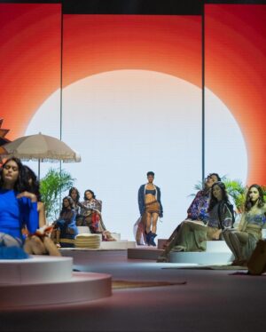 Anjali Sivaraman Instagram - Wrapped up an amazing weekend wearing a gorgeous dress by @saakshakinni at the Lakmé Fashion Week!
The fusion of resort wear collection and my favourite getaway partner, Corona, was one for the books. 
Couldn’t have asked for a better way to #LogOffLimeIn.

#LakmeFashionWeek #SummerEscapes #UnwindInStyle #CoronaIndia #LogOffLimeIn #LFW #FDCI