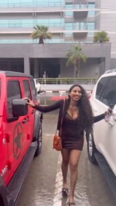 Anjana Mohan Instagram - Let it rain over me . #dubai #rain #rainy #day #mansoon #vlogger #instagram #reelsinstagram #reelitfeelit #reelsvideos #viralvideos #trendingreels #trendy #ownvoices