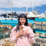 Anjaylia Chan Instagram - 會做 Gelato 的人根本就是藝術家！🍦 Yogurt 口味 是我的世一🤍🙋🏻‍♀️ 開心果口味 是我的世二💚🙋🏻‍♀️ 來！來！來！告訴我你喜歡甚麼口味！ #gelato #yogurt #sainttropez @longchamp #longchamphk #longchampsainttropez #longchampss24