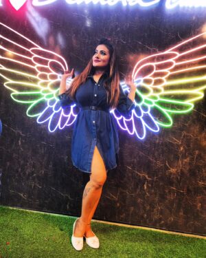 Ankita Bhowmick Instagram - Wings so stylish, they make angels envy🧚
Thank you duddlu @theofficial.cutie_
