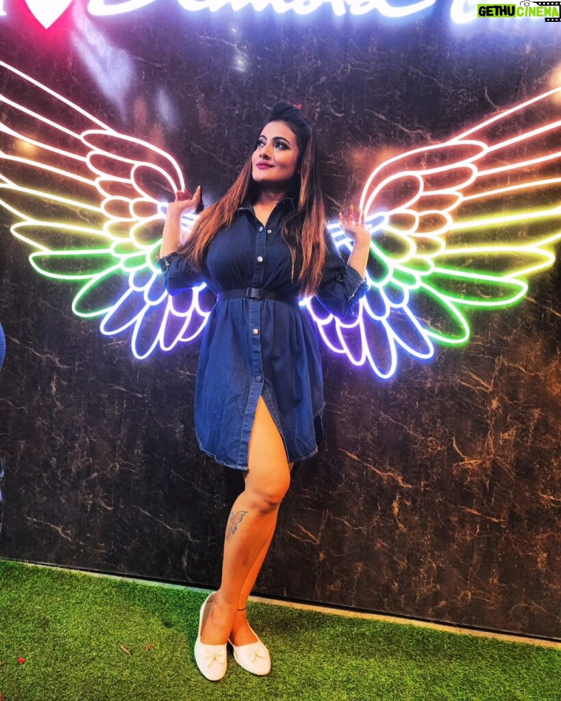 Ankita Bhowmick Instagram - Wings so stylish, they make angels envy🧚 Thank you duddlu @theofficial.cutie_