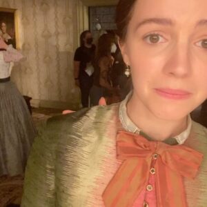 Anna Baryshnikov Instagram - Series finale is out and it’s about time because I too am bored of pictures of myself in period garb. I loved it all.