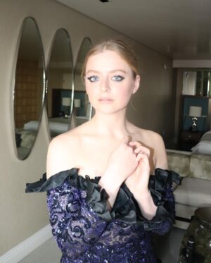Anna Baryshnikov Instagram - Love Lies Bleeding ❤️‍🔥 see it and scream. thank you @vintagegrace for this 1987 YSL