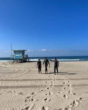 Anna Hutchison Instagram - Couldn’t have picked a more gorgeous day for our final training swim before the @malibutri this weekend ☀️ 🏊🏼‍♀️🚴🏼‍♀️🏃🏼‍♀️Thank you so much to everyone who has donated to  @childrensla ❤️
