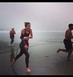 Anna Hutchison Instagram - Hey guys! I’m taking part in the @malibutri on September 18 🏊🏼‍♀️ 🚴🏻 🏃🏼‍♀️ Since 2007 participants of the @malibutri have helped raise over $16million for pediatric cancer research @childrensla . Please check out the link in my bio and donate to @childrensla if you are able😝  I’ll keep you updated on how my training is going😅
