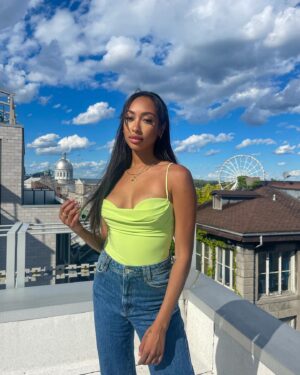 Anna-Maëlle Laprise Instagram - rooftop date