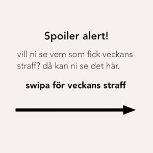Anna Mannheimer Instagram - Då så, förloraren i veckans Fejden i P4 tar sitt straff....

@srplay #fejdenip4