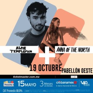 Anna of the North Instagram - !!! Currently in Barcelona practicing my Spanish cause I’m playing in Mexico City the 19th of October with my friend @alfietempleman :):))